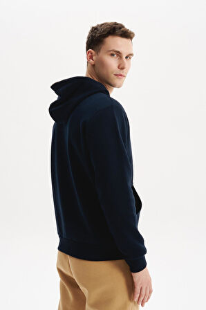 Arma Erkek Kapüşonlu Sweatshirt – Kanguru Cepli, 3 İplik Şardonlu, Regular Fit, %70 Pamuk %30 Polyester K30254628502 