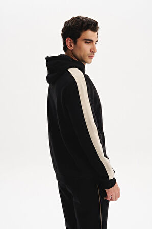 Arma Erkek Kapüşonlu Sweatshirt – Regular Fit, 3 İplik Şardonlu, Kanguru Cepli, Basic Örme K30254629002 