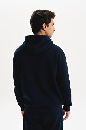 Arma Erkek Kapüşonlu Sweatshirt – Regular Fit, 3 İplik Şardonlu, Kanguru Cepli, Basic Örme K30254629002 