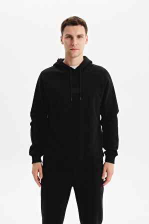 Arma Erkek Regular Fit Kapüşonlu Fermuarlı Kanguru Cepli Sweatshirt – Pamuk Polyester Karışım K30254628602 