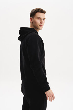 Arma Erkek Regular Fit Kapüşonlu Fermuarlı Kanguru Cepli Sweatshirt – Pamuk Polyester Karışım K30254628602 