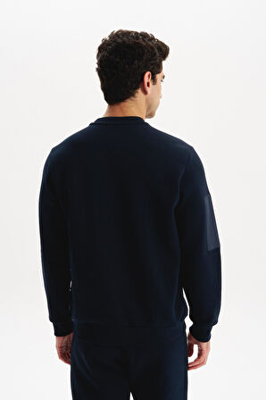 Arma Erkek Regular Fit Basic 3 İplik Şardonlu Bisiklet Yaka Sweatshirt – Pamuk Polyester Karışımlı K30124603302 