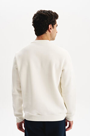 Arma Erkek Regular Fit Basic 3 İplik Şardonlu Bisiklet Yaka Sweatshirt – Pamuk Polyester Karışımlı K30124603302 