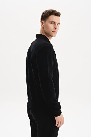 Arma Erkek Regular Fit Selanik Kumaş Düğmeli Polo Yaka Sweatshirt – Pamuk Polyester Karışımlı K30564699202 