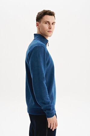 Arma Erkek Regular Fit Yarım Fermuar Dik Yaka Sweatshirt – Selanik Örme %65 Pamuk %35 Polyester K30554698102 