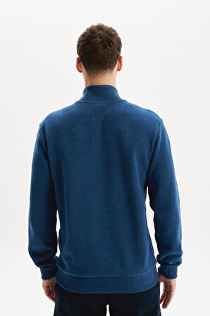 Arma Erkek Regular Fit Yarım Fermuar Dik Yaka Sweatshirt – Selanik Örme %65 Pamuk %35 Polyester K30554698102 