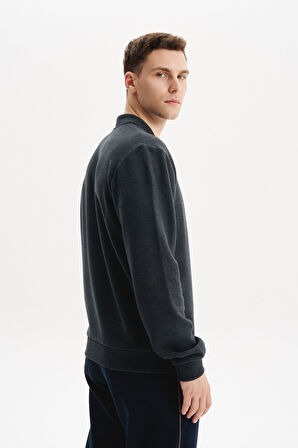 Arma Erkek Regular Fit Selanik Kumaş Polo Yaka Sweatshirt – Düğmeli, Pamuk Polyester Karışımlı %65 Pamuk %35 Polyester K30564699102 