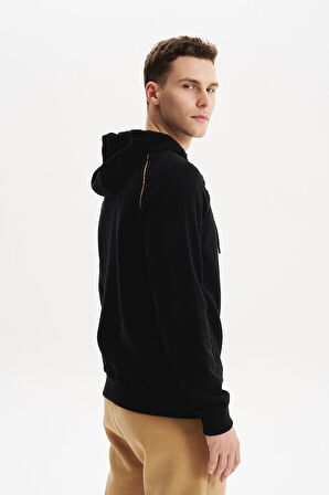 Arma Erkek Örme Fleto Cepli Kapüşonlu Selanik Sweatshirt – Regular Fit, Pamuk Polyester K30324698402 