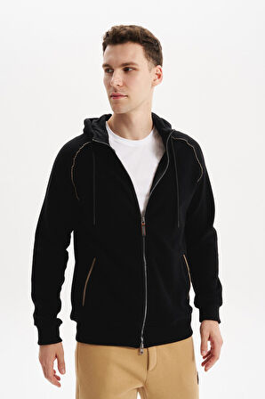 Arma Erkek Örme Fleto Cepli Kapüşonlu Selanik Sweatshirt – Regular Fit, Pamuk Polyester K30324698402 