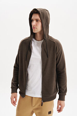 Arma Erkek Örme Fleto Cepli Kapüşonlu Selanik Sweatshirt – Regular Fit, Pamuk Polyester K30324698402 