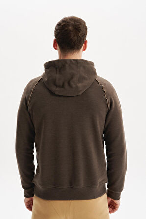 Arma Erkek Örme Fleto Cepli Kapüşonlu Selanik Sweatshirt – Regular Fit, Pamuk Polyester K30324698402 