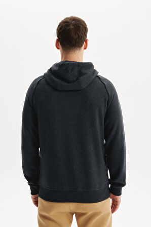 Arma Erkek Örme Fleto Cepli Kapüşonlu Selanik Sweatshirt – Regular Fit, Pamuk Polyester K30324698402 