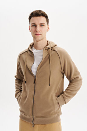 Arma Erkek Örme Fleto Cepli Kapüşonlu Selanik Sweatshirt – Regular Fit, Pamuk Polyester K30324698402 