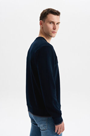 Arma Erkek Regular Fit Selanik Sweatshirt Kazak – Karbon Fırçalı, Bisiklet Yaka, Pamuk Polyester, Süs Etiketli K30124697802 