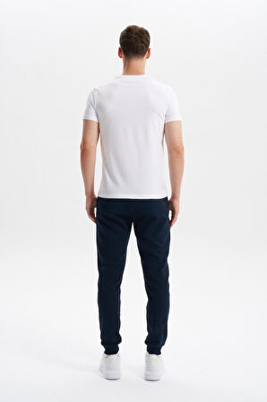 Arma Erkek Slim Fit Basic Interlok Dar Paça Eşofman Altı Arka ve Ön Cepler Gizli Fermuarlı %80 Pamuk %14 Polyester %6 Elastane K30174998802 