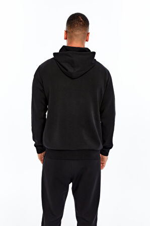 Arma Erkek Slim Fit Interlok Kapüşonlu Sweatshirt – Yandan Gizli Fermuarlı Cepli K30324989702 