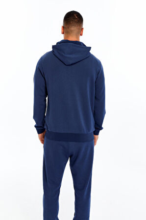 Arma Erkek Slim Fit Interlok Kapüşonlu Sweatshirt – Yandan Gizli Fermuarlı Cepli K30324989702 