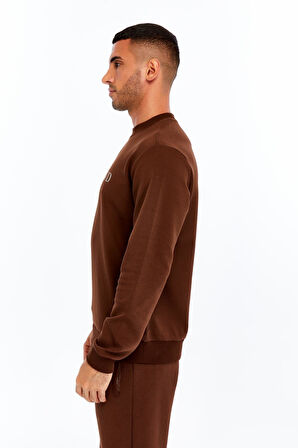 Arma Erkek Slim Fit Scuba Interlok Bisiklet Yaka Yazı Baskılı Sweatshirt K30124685002 
