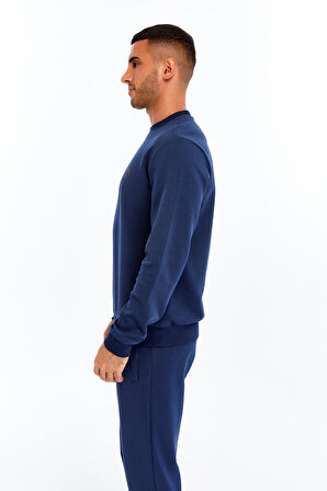 Arma Erkek Slim Fit Scuba Interlok Bisiklet Yaka Yazı Baskılı Sweatshirt K30124685002 