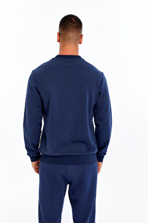 Arma Erkek Slim Fit Scuba Interlok Bisiklet Yaka Yazı Baskılı Sweatshirt K30124685002 