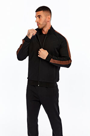 Arma Erkek Slim Fit Reglan Kollu Fleto Cepli Tam Fermuar Dik Yaka Interlok Sweatshirt K30324989602 