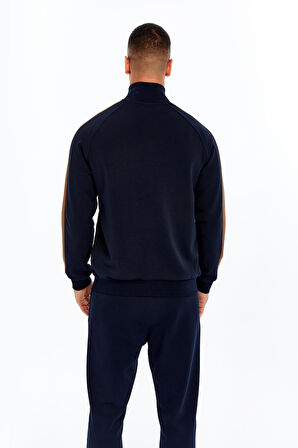 Arma Erkek Slim Fit Reglan Kollu Fleto Cepli Tam Fermuar Dik Yaka Interlok Sweatshirt K30324989602 