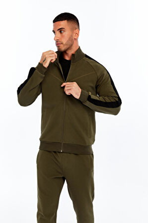 Arma Erkek Slim Fit Reglan Kollu Fleto Cepli Tam Fermuar Dik Yaka Interlok Sweatshirt K30324989602 