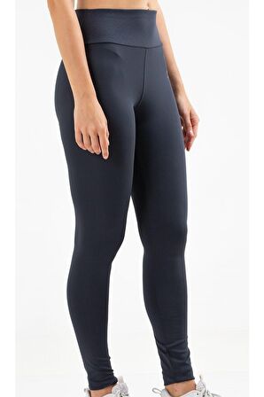 Umbro Hold Tights - Kadın Antrasit Yüksek Bel Tayt - VD0028