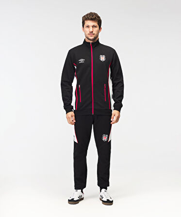 Beşiktaş S.K. Bjk Umbro 25/26 Takım Antrenman Jacket Hooded Sweat Eşofman Üstü Erkek Ceket