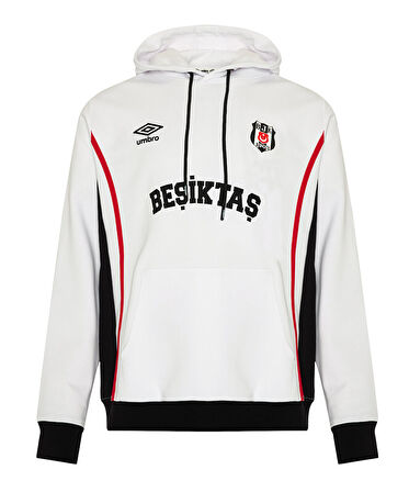 Beşiktaş S.K. Bjk Umbro 25/26 Takım Antrenman Pamuklu Erkek Kapüşonlu Sweatshirt