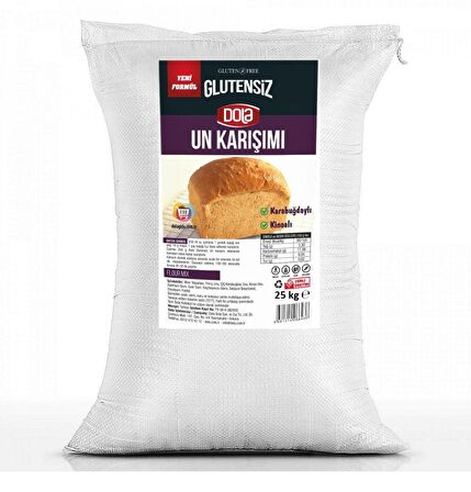 Dola Glutensiz Un Karabuğdaylı ve Kinoalı 25 Kg