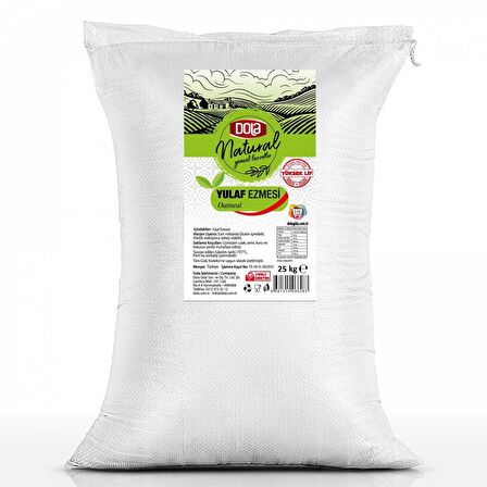 Dola Katkısız Natural Yulaf Ezmesi 25 kg