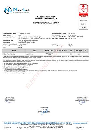 Dola Glutensiz Mısır İrmiği 400 g