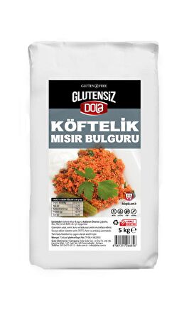 Dola Glutensiz Köftelik Mısır Bulguru 5 kg