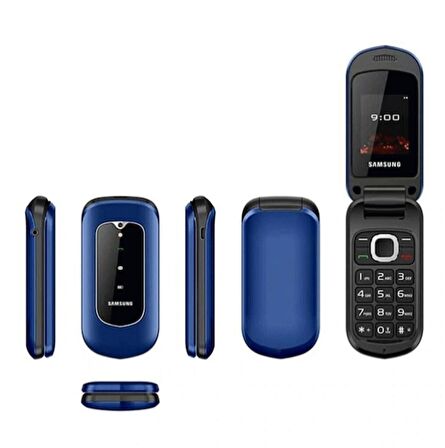 Samsung S3570 Tuşlu Cep Telefonu (İthalatçı Garantili) Lacivert