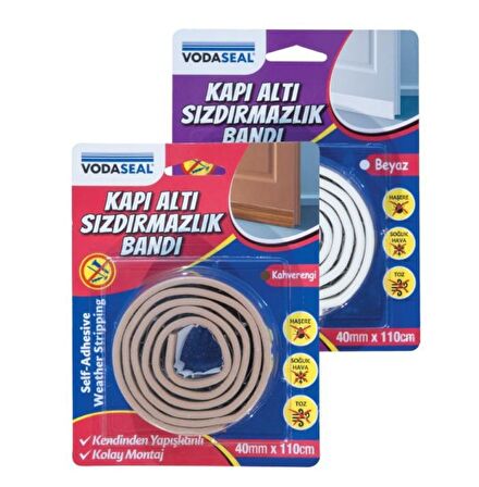 Vodaseal Bant Sızdırmazlık Bandı Kapı Altı Beyaz Sw.001