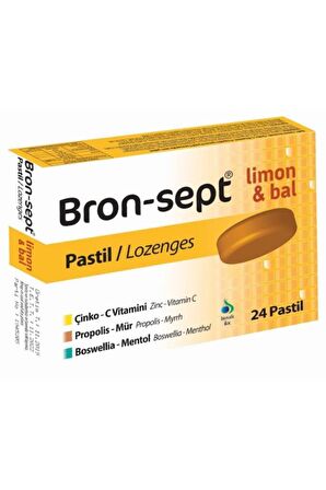 BRON-SEPT BALLI LİMONLU 24 PASTİL