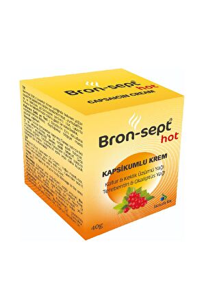 Bron-Sept Hot Kapsıkumlu Krem 40 gr