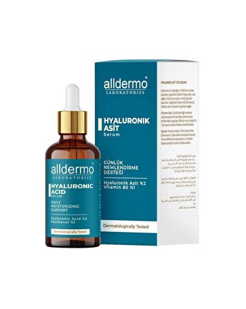 Alldermo Laboreties Yaşlanma Karşıtı Panthenol 30 Yaş + Gece-Gündüz Yüz ve Boyun Serumu 30 ml 