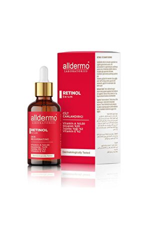 Alldermo Retınol Cilt Canlandırıcı Serumu 30 ml