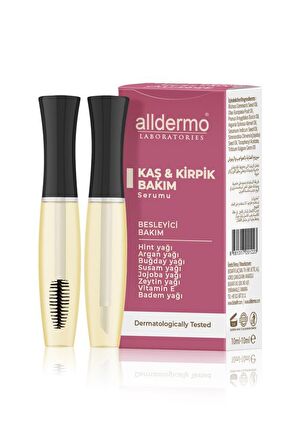 ALLDERMO KAŞ & KİRPİK BAKIM SERUMU 10 ML