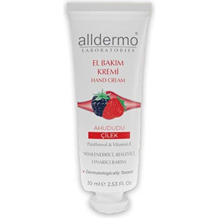 Alldermo El Bakım Kremı Ahududu Cılek 30 Ml