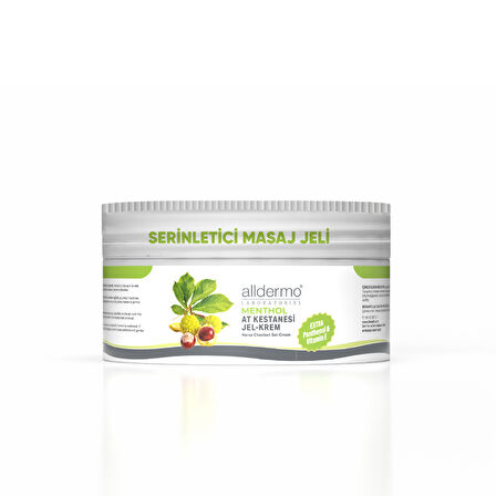 Alldermo At kestanesi Menthol Serinletici jel Krem 250 ml