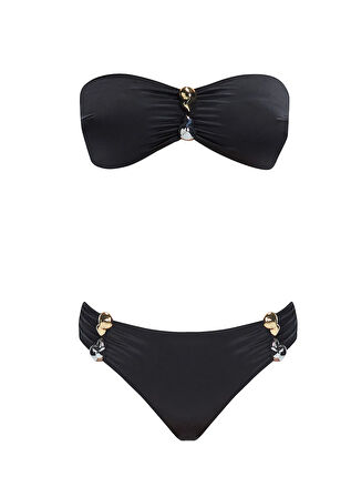 Moeva Siyah Kadın Bikini Alt ILANA