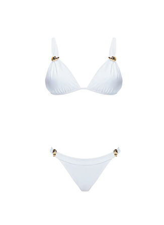 Moeva Beyaz Kadın Bikini Üst ZELLA