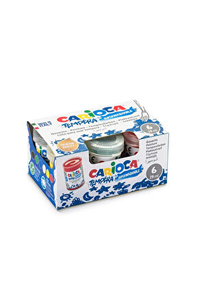 Tempera Parmak Suluboya Süper Yıkanabilir 6x25 ml