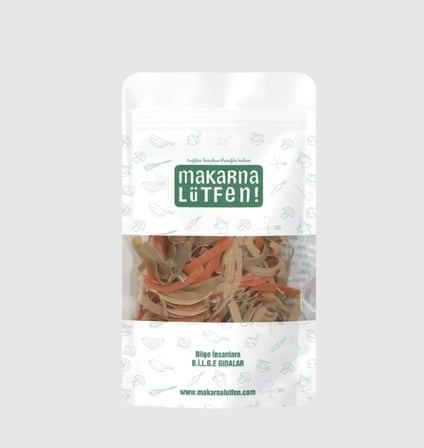 Makarna Lütfen Karışık Sebzeli Erişte 200gr