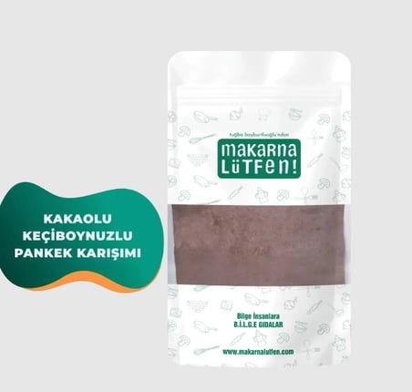 Makarna Lütfen Kakaolu Keçiboynuzlu Pankek Karışımı 235gr