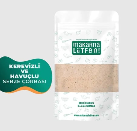 Makarna Lütfen Kerevizli Ve Havuçlu Sebze Çorbası 50gr
