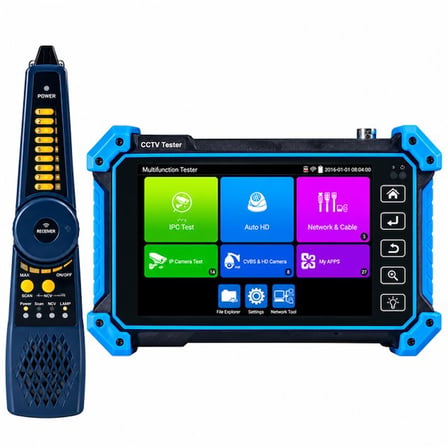 Novacom NVC-IPC5100C Plus V2 Dokunmatik 5.4'' Ips Ekran IP-TVI-CVI-AHD Kamera Test Cihazı